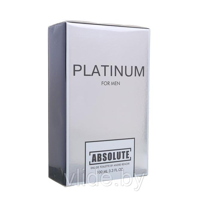 Туалетная вода мужская Absolute Platinum, 100 мл - фото 4 - id-p146432096
