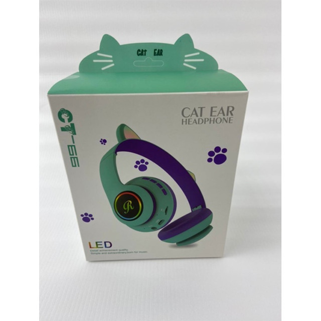 Наушники беспроводные кошачьи уши Cat Ear CT-66 ассорти - фото 3 - id-p146448135