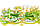 N6733 Столовый сервиз Luminarc Pop Flowers Green, 46 предметов, 6 персон, набор тарелок, фото 3