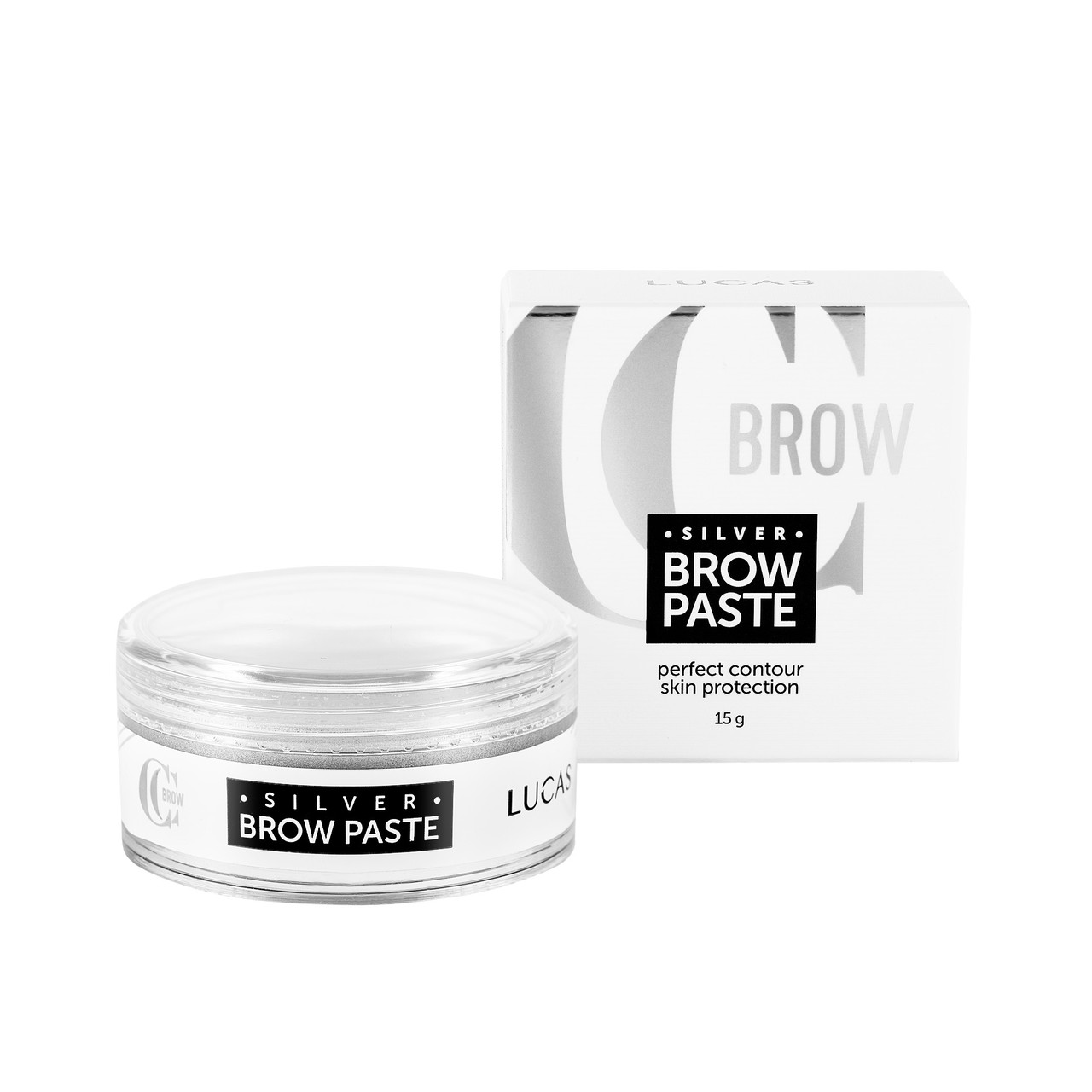 CC Brow Паста для бровей серебряная Silver Brow Paste, 15 гр