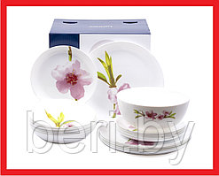 P7080 Столовый сервиз Luminarc Diwali Water Color, набор тарелок, 19 предметов