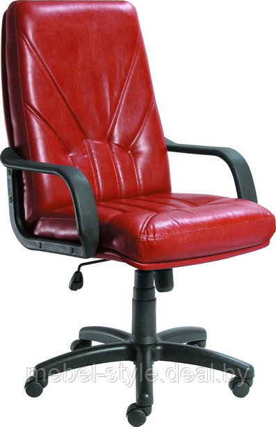Кресло МЕНЕДЖЕР хром для переговорных комнат и посетителей, MANAGER Chrome CF в коже ECO - фото 6 - id-p146490932