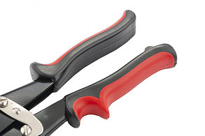 Ножницы по металлу, 250 мм., правые, обрезиненные рукоятки Matrix, фото 2