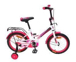 Велосипед детский AVENGER NEW STAR 16" белый/розовый