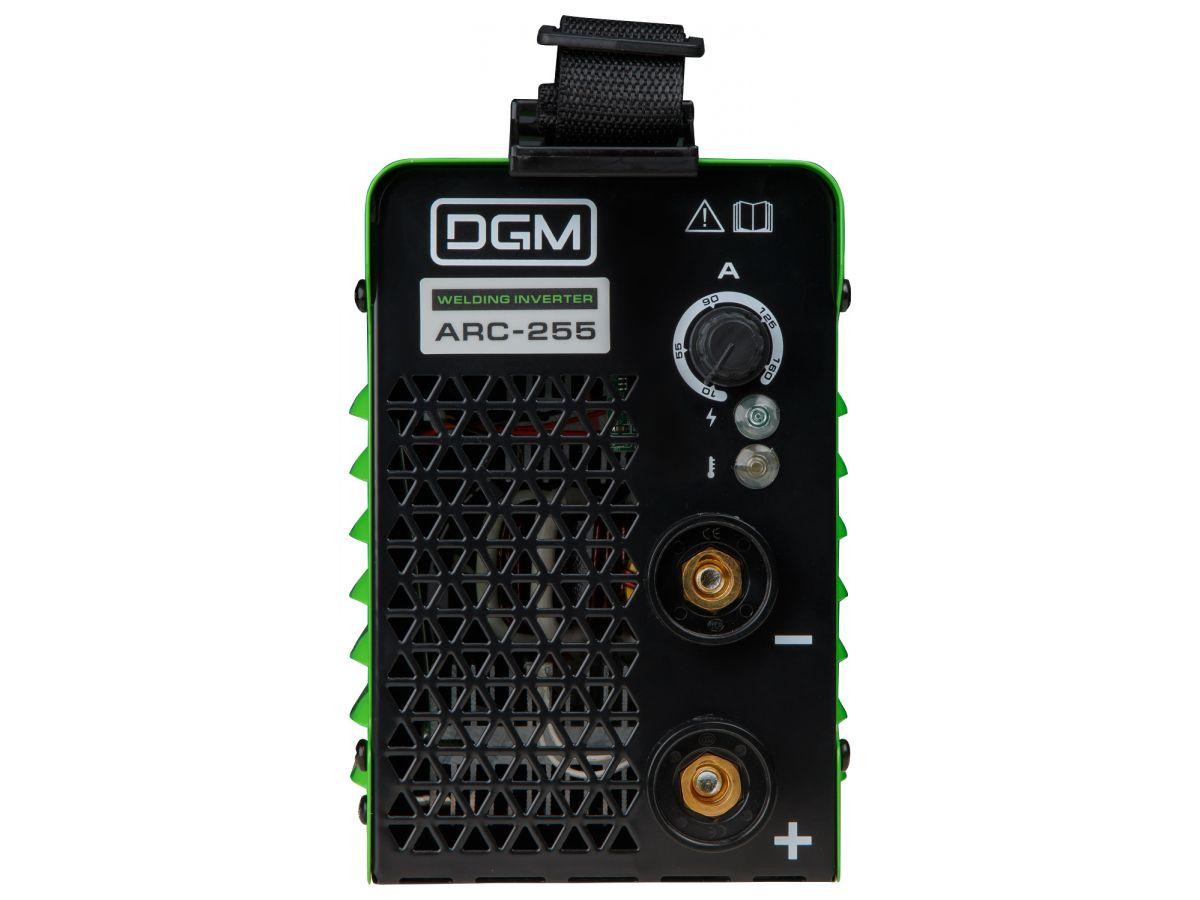 Инвертор сварочный DGM ARC-255 (160-260 В; 10-160 А; 80 В; электроды диам. 1.6-5.0 мм) - фото 4 - id-p146509335