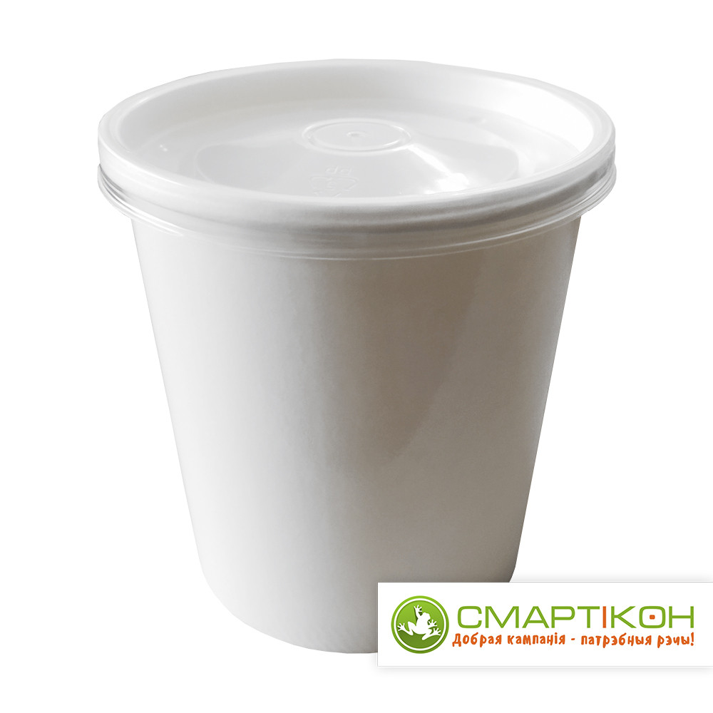 Банка для супа с крышкой DoEco 445 мл Eco Soup 16W 75 х 100 мм 25 шт Цену уточняйте у менеджеров!
