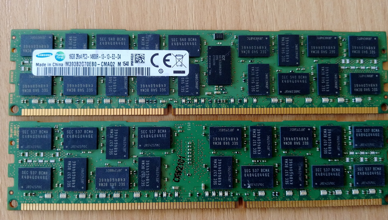 M393B2G70EB0-CMA Оперативная серверная память Samsung DDR3 16GB 2Rx4 1866Mhz ECC REG