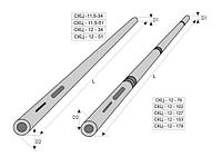 Стойки CКЦ12-34с L-12 метров железобетонные центрифугированные конические L-12 м