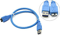 Кабель 5bites <UC3002-005> USB 3.0 AM-->micro-B  0.5м