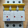 Трехполюсный автоматический выключатель SEZ PR63 D25 (25A)