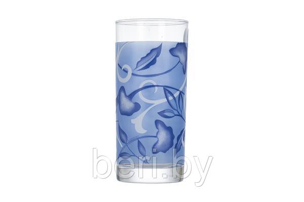 N3932 Набор стаканов с кувшином Luminarc Plenitude Blue, 7 предметов, кувшин+6 стаканов - фото 4 - id-p146522974
