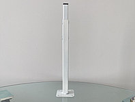 Ножки телескопические (опора регулируемая) для мебели 370-550 мм (28/22 мм), цвет белый, фото 1