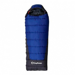 Спальный мешок KingCamp Explorer 250 (-5С) 3150 blue р-р R (правая)