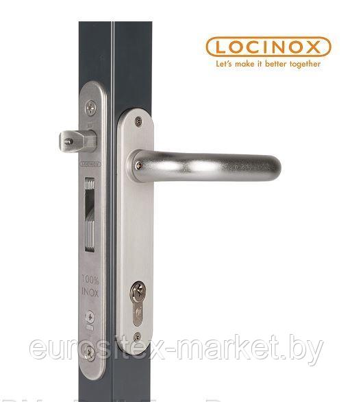 Замок Locinox Insert lock для калитки bracket FortyLock под трубу 40*40 мм, в метал. корпусе