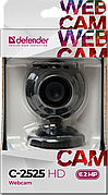 Веб-камера C-2525HD 2 МП. кнопка фото Defender