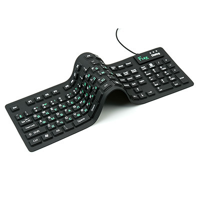 Гибкая силиконовая клавиатура Dialog KFX-05U - фото 1 - id-p146533926