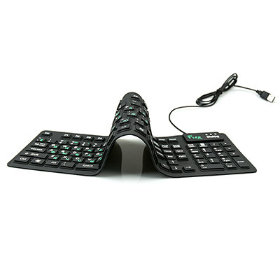 Гибкая силиконовая клавиатура Dialog KFX-05U - фото 5 - id-p146533926