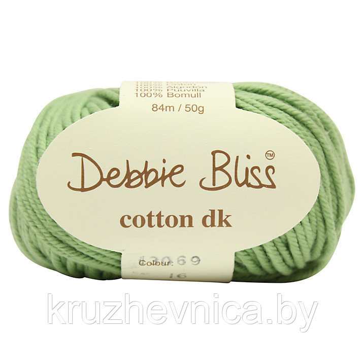 Пряжа Debbie Bliss Cotton DK Цвет: 69 Apple (100% Хлопок, 84м/50г) - фото 2 - id-p12163468