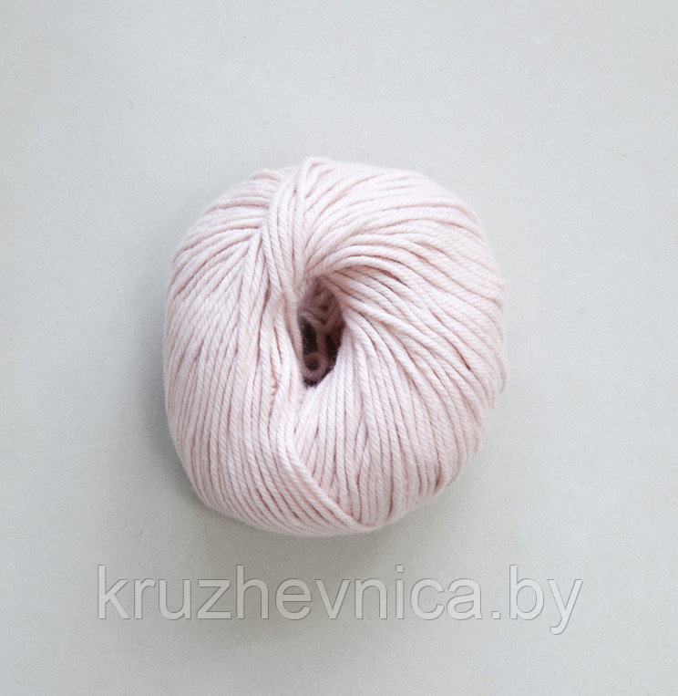 Пряжа Debbie Bliss Cotton DK Цвет: 72 Pale Pink (100% Хлопок, 84м/50г)