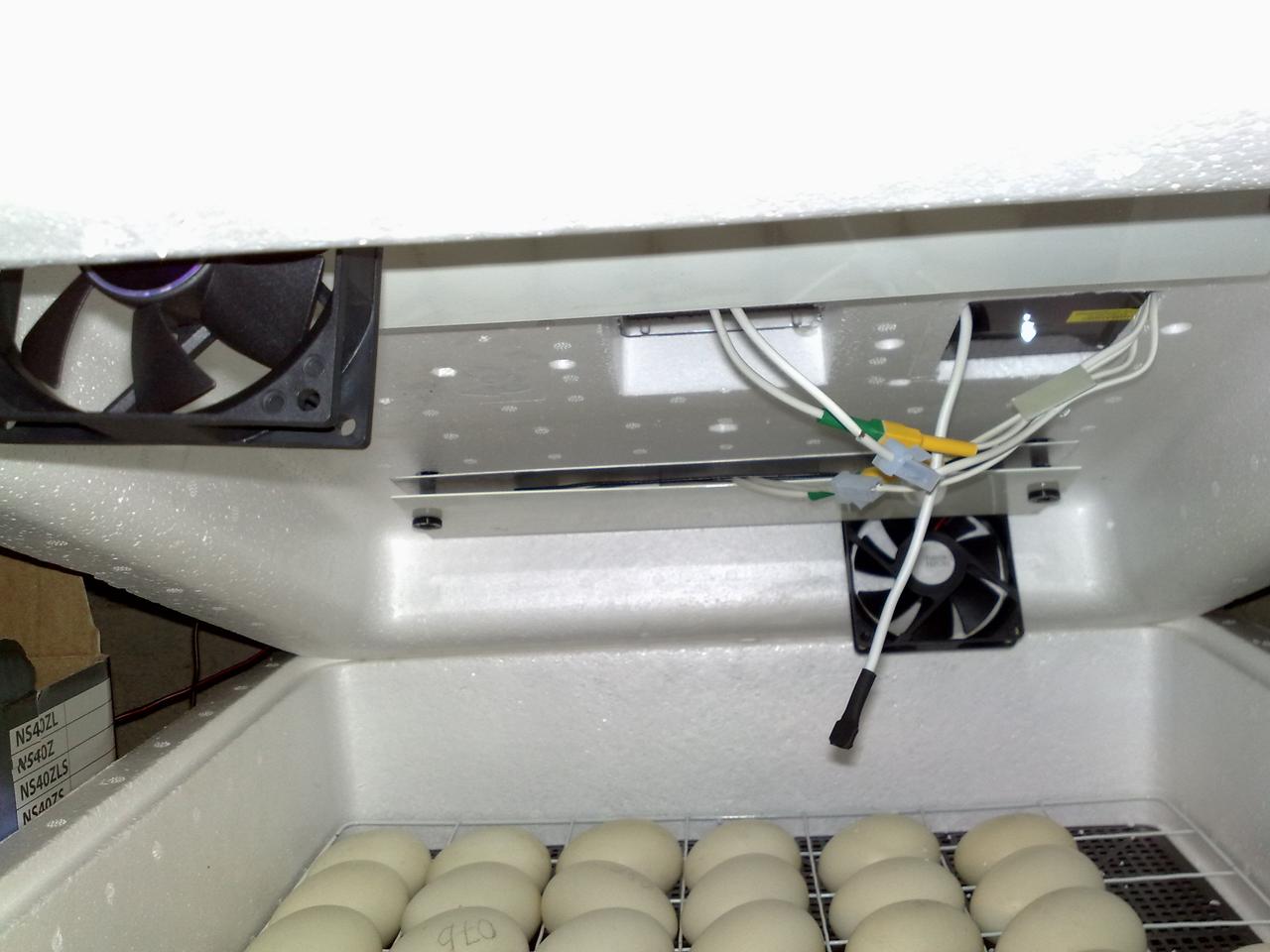 Инкубатор Несушка 104 (Цифр, Вентиляторы, 12 Вольт, Автомат) для яиц - фото 4 - id-p146546907