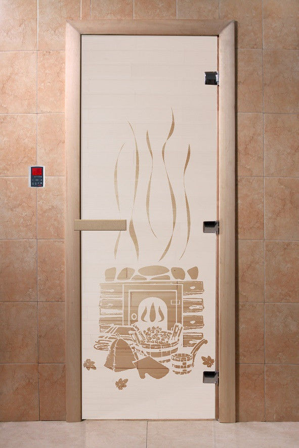 Двери DoorWood с рисунком «Банька» (бронза) - фото 4 - id-p146548341