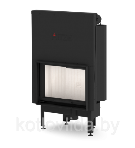 Каминная топка ALBERO 9 KW горизонтальная (гильотина), фото 1