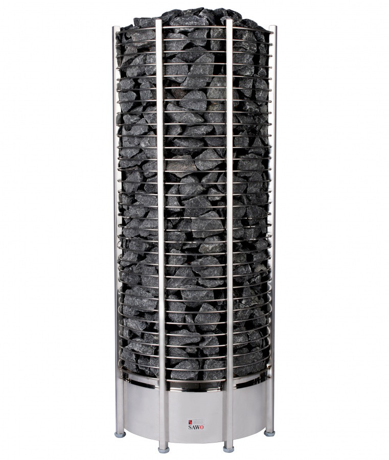 Печь для бани SAWO Tower Premium Круглая 9 кВт выносной блок - фото 1 - id-p146549500