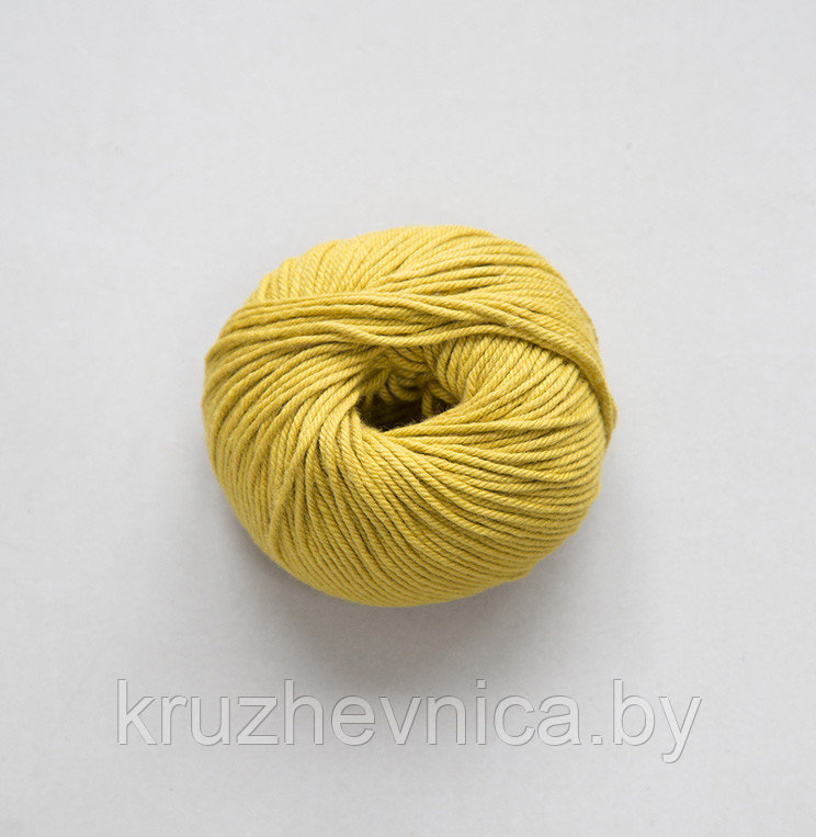 Пряжа Debbie Bliss Cotton DK Цвет: 75 English Mustard (100% Хлопок, 84м/50г) - фото 1 - id-p12163497