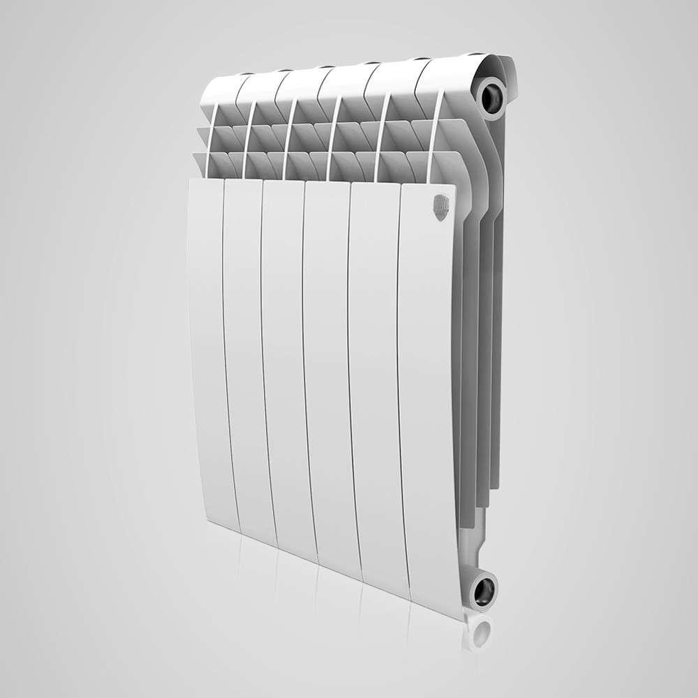 Секционный радиатор Royal Thermo BiLiner 500 (белый) (1 секция) - фото 1 - id-p146551538