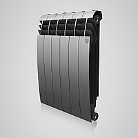 Секционный радиатор Royal Thermo BiLiner 500 (серебристый) (1 секция)