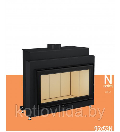 Стальная каминная топка GNS N95x52