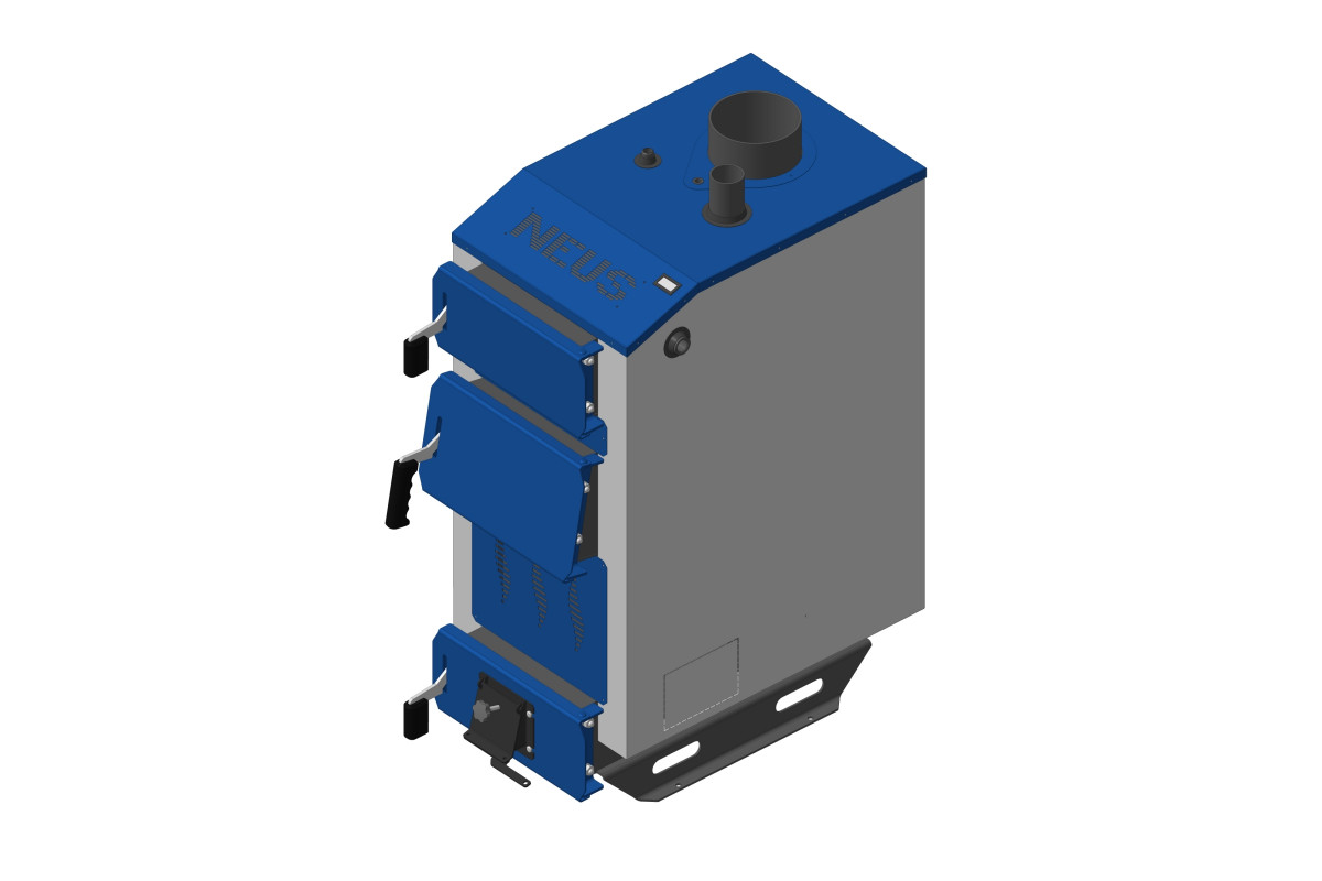 Твердотопливный котел Неус Практик с автоматикой 20 кВт