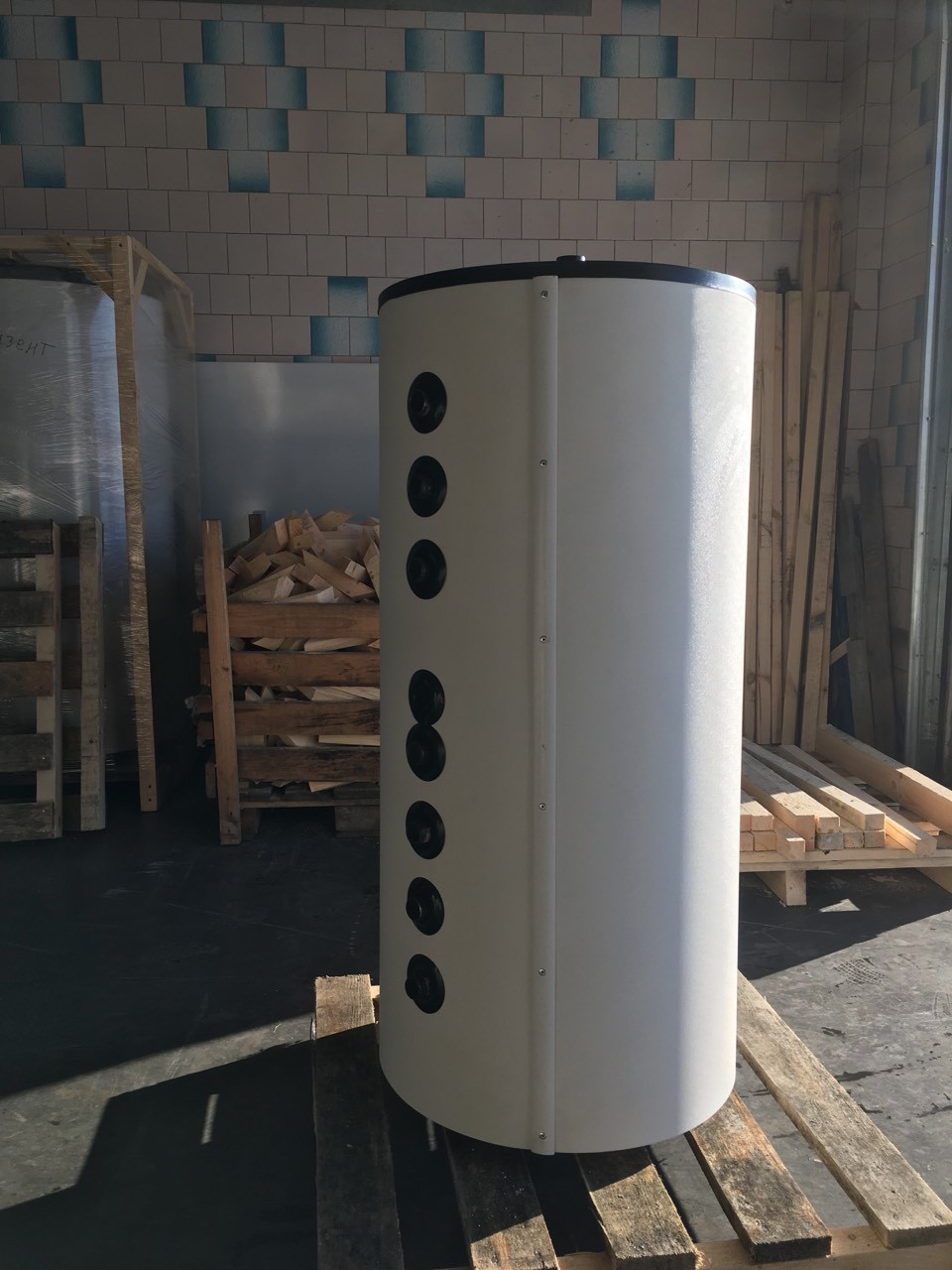 Двухконтурный электрокотел-бойлер WATERMANN FRESH 200 (ТЭН 6 кВт)