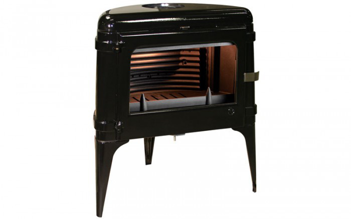 Чугунная печь Invicta Luna черная эмаль