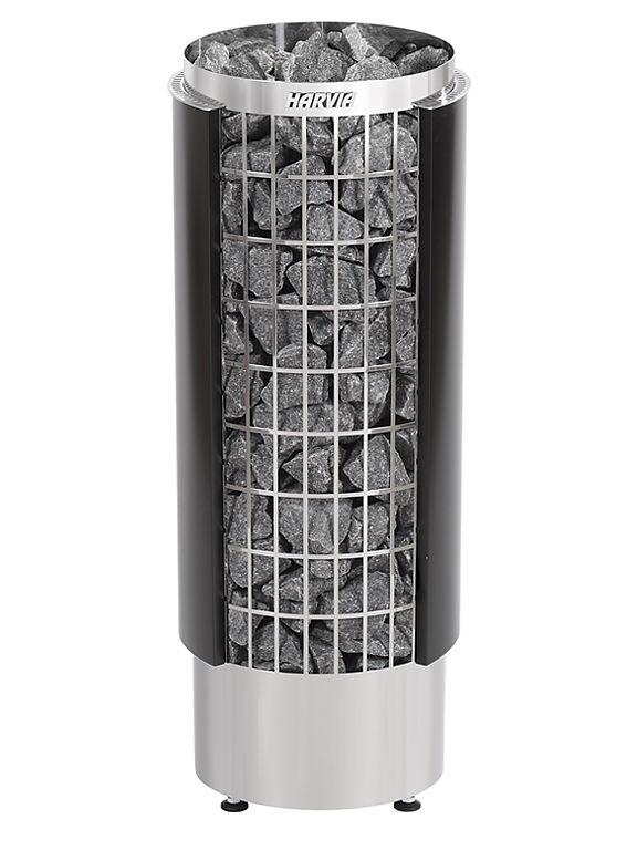 Электрическая печь Cilindro PC110HEE, чёрная, полуоткрытый кожух (с выносным пультом в комплекте) - фото 1 - id-p146549164