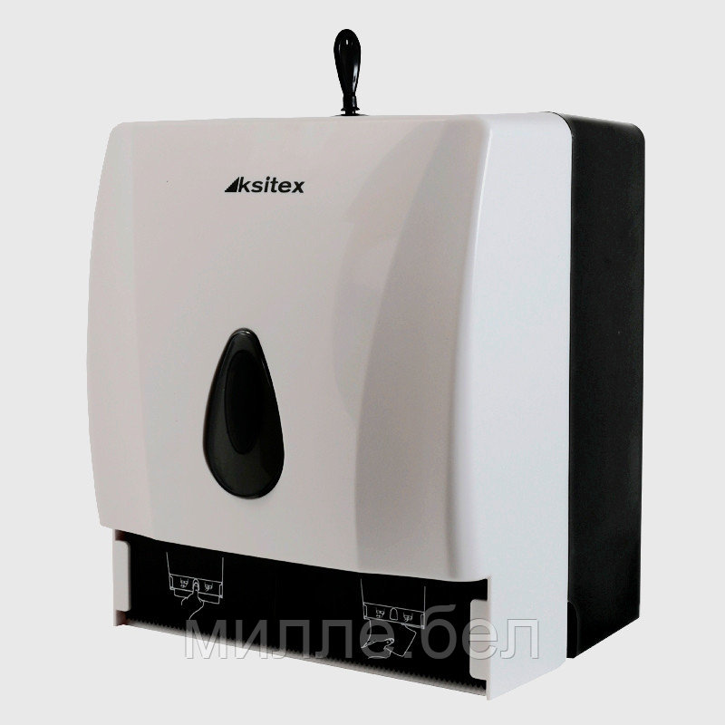 Диспенсер для бумажных полотенец Ksitex TH-8218A (листовых и в рулонах) - фото 2 - id-p146570443