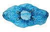 Одноразовые полиэтиленовые бахилы с пластиковыми зацепами, фото 2