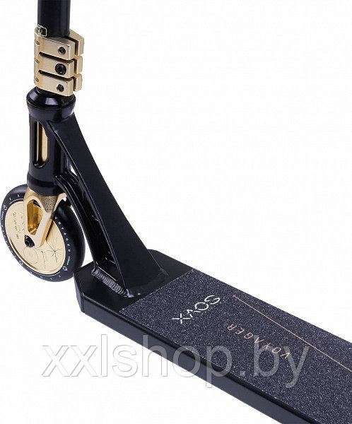 Самокат трюковый XAOS Voyager (черный/коричневый) - фото 7 - id-p146587158