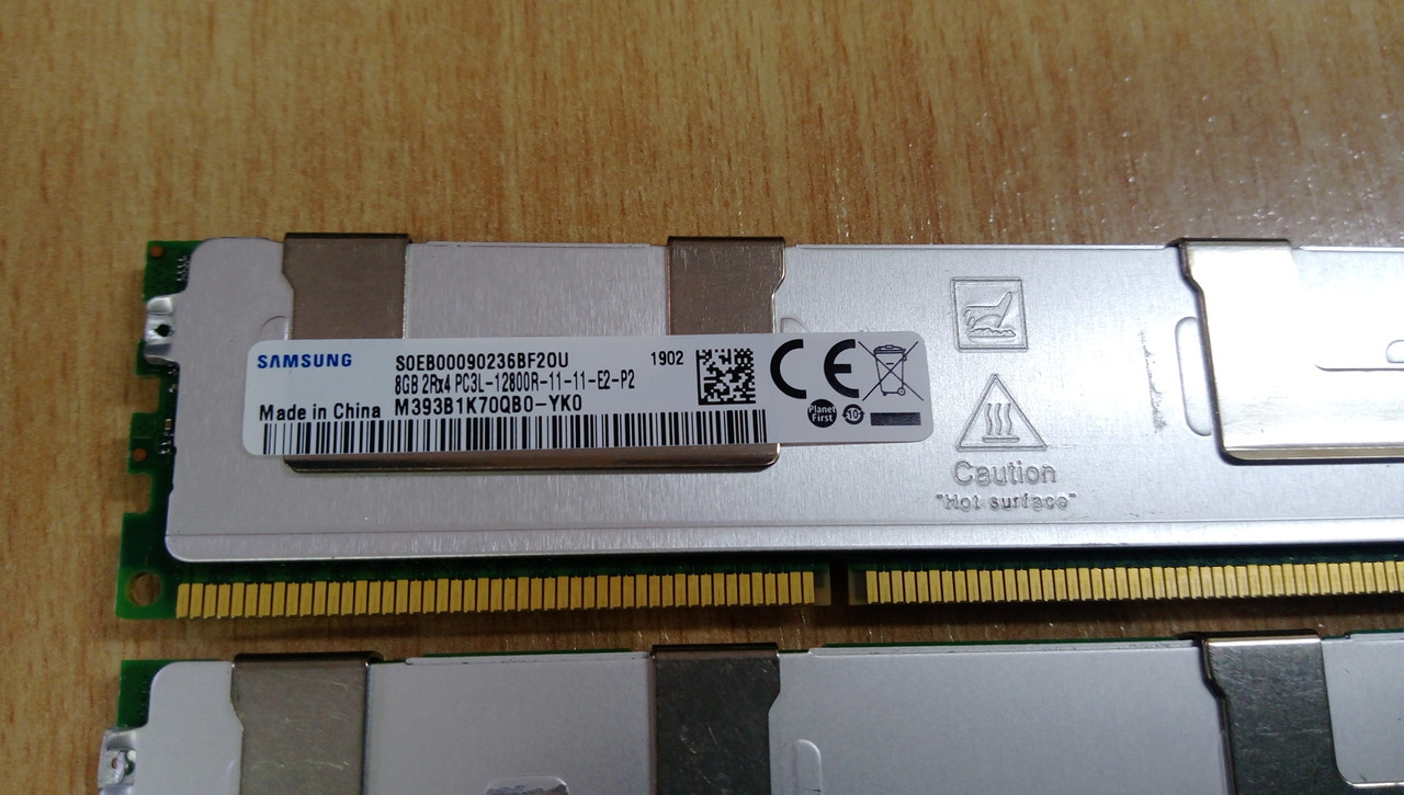 M393B1K70QB0-YK0 Оперативная серверная память Samsung DDR3 8GB 2Rx4 1600Mhz ECC REG - фото 2 - id-p146587308