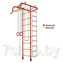 Шведская стенка "Пионер А" красно/жёлтый