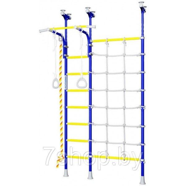 Шведская стенка ДСКМ "Romana R3" (01.30.7.06.410.04.00-28) синяя слива