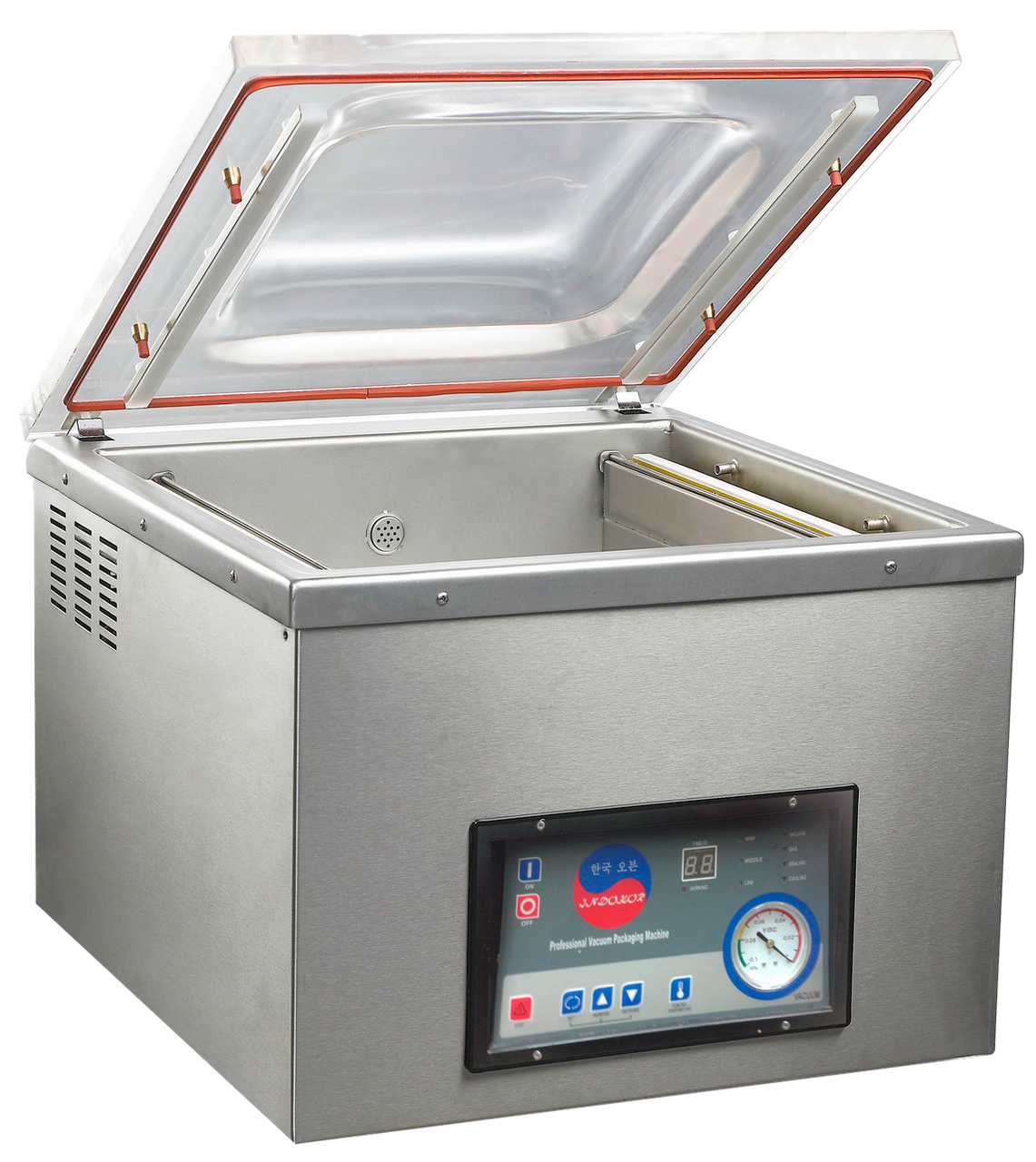 Вакуумный упаковщик INDOKOR IVP-400/2F GAS с газонаполнением