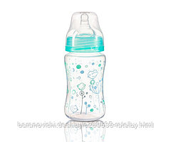 Антиколиковая бутылочка с широким горлышком BabyOno 240ml 0м+