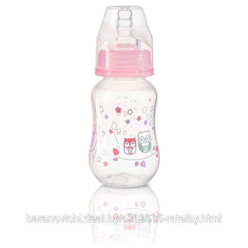 Антиколиковая бутылочка с широким горлышком BabyOno 240ml 0м+