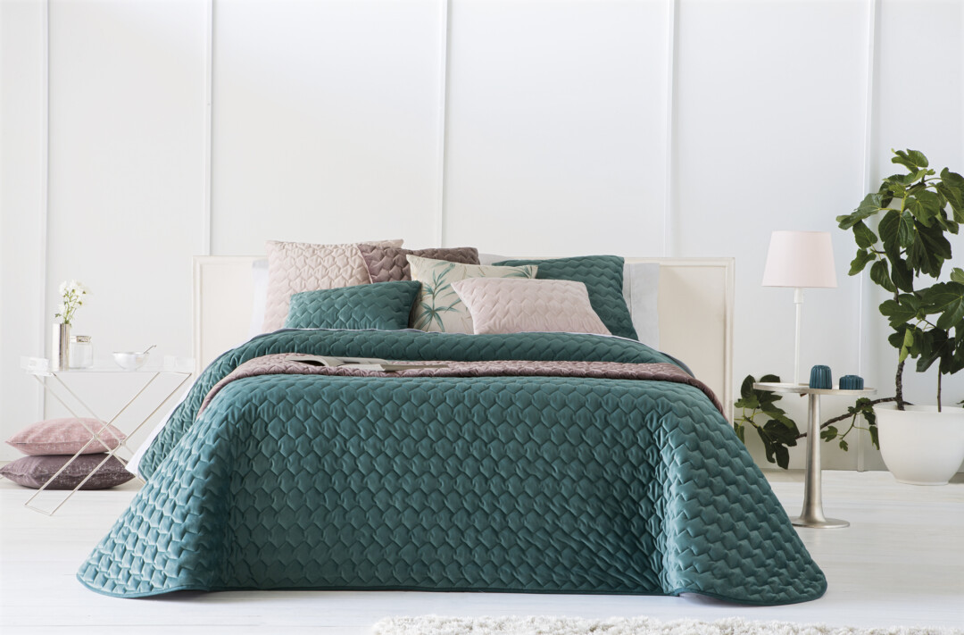 Испанское покрывало ANTILO 250x270 арт. Naroa esmeralda