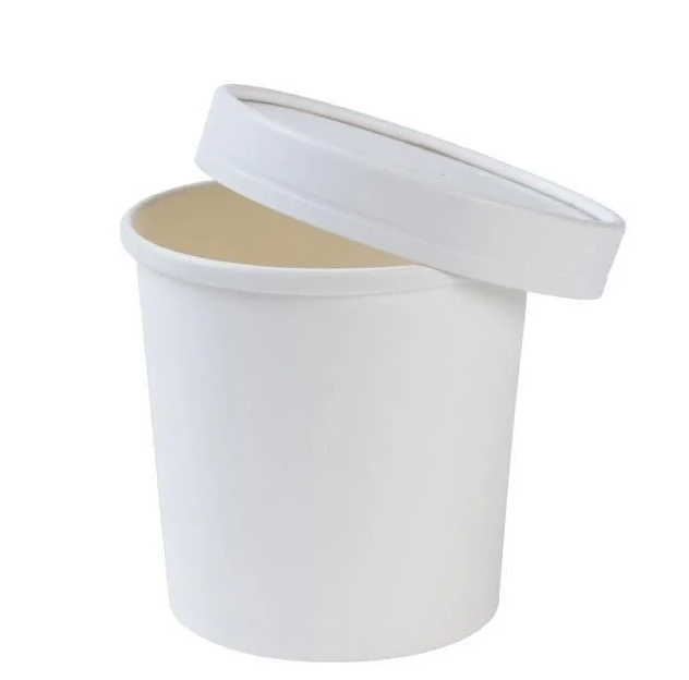 Упаковка для супов, каш, мороженого ECO SOUP ECONOM 8/12/16/26, с пластиковой крышкой - фото 3 - id-p87708618