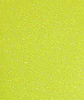 Термотрансферная пленка Glitter Neon Yellow 08 неоновый желтый (полиуретановая основа), SEF Франция