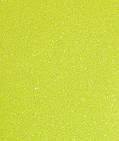 Термотрансферная пленка Glitter Neon Yellow 08 неоновый желтый (полиуретановая основа), SEF Франция