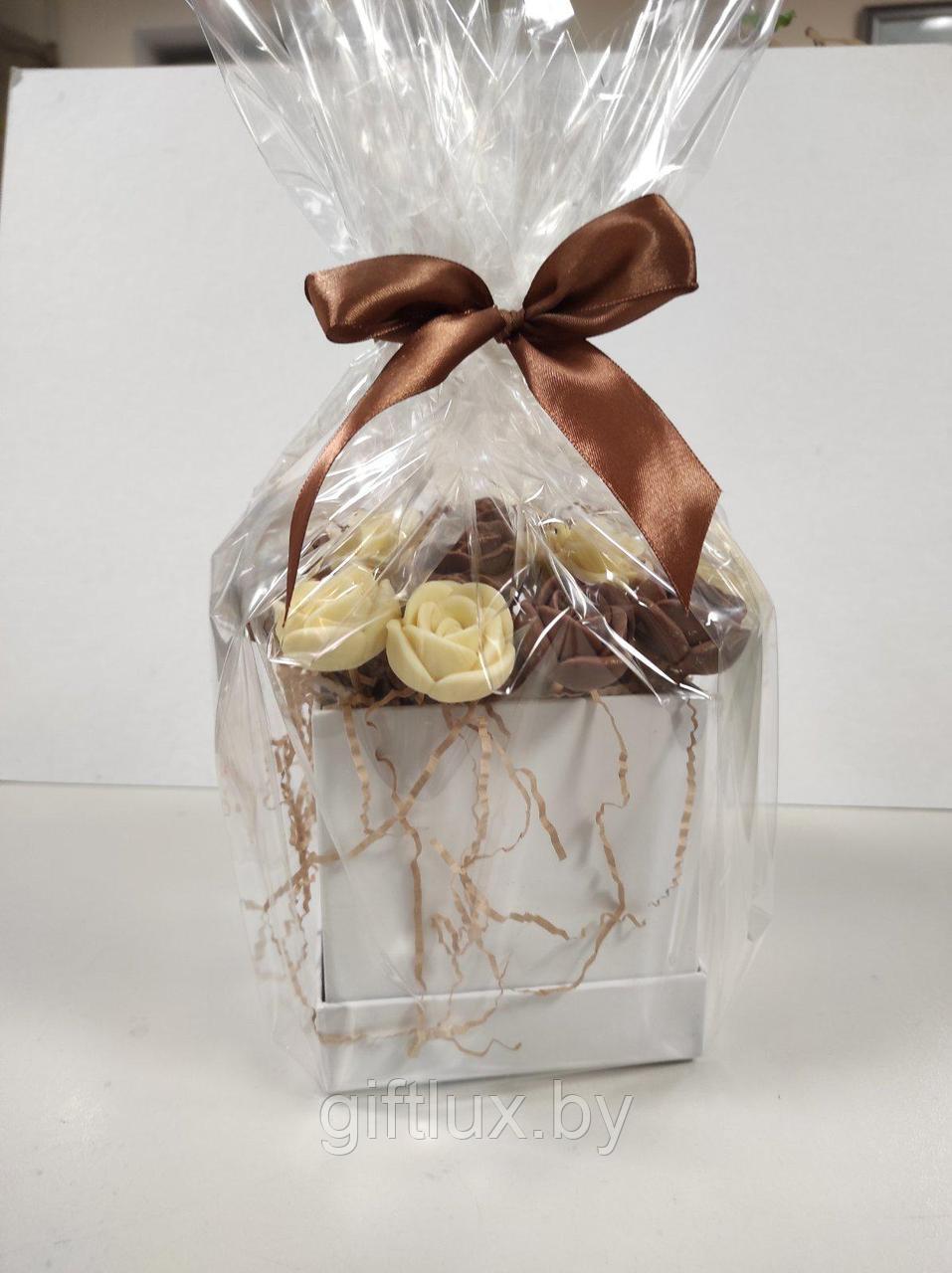 Набор подарочный "Шоколадное настроение"в коробке, 15*17 см ( 27 шт) - фото 2 - id-p132110376