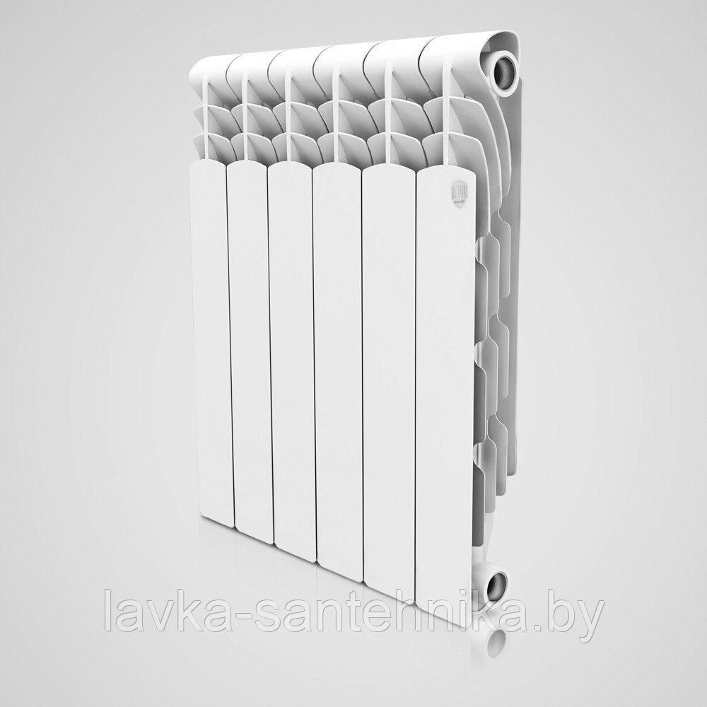 Радиатор алюминиевый Royal Thermo Revolution 500 (1 секция) - фото 1 - id-p146606986